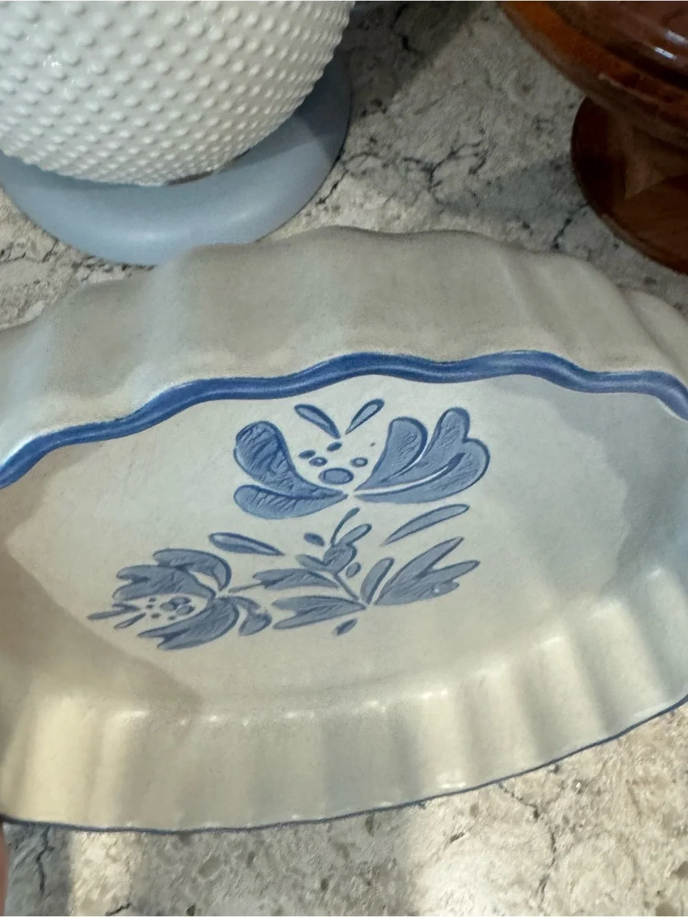 Vintage PFALTZGRAFF Yorktowne 9” Quiche Stoneware Dish